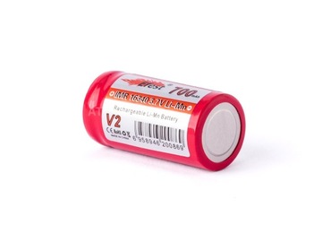 Akumulator Efest IMR 16340 V2 - 700mAh 3,6V - 3,7V