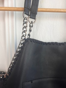 Damska torebka torba shopper Reserved czarna