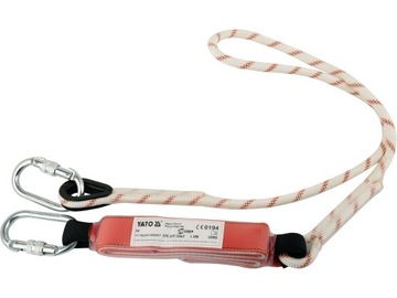 АМОРТИЗАТОР YATO С ТРОСОМ С 2 КАРАБИНАМИ. 1,8 млн.