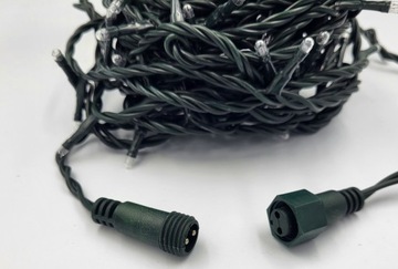 Светильник РОЖДЕСТВЕНСКАЯ ЕЛКА RICE 100 WARM 7м постоянный свет