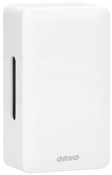 Orno Dzwonek dwutonowy BREVIS MINI AC, 230V, śnieżnobiały OR-DP-MR-148/PW