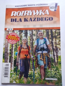 Rozrywka dla każdego nr 9 wrzesień 2023 Krzyżówki 100 stron