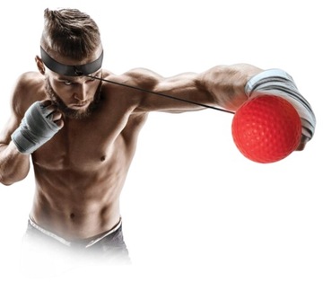 ТРЕНИРОВКА по боксу ММА 3x Рефлекторный мяч REFLEX BALL Рефлекторные бинты