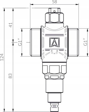 Антизамерзающий клапан AFRISO AAV 100 Gz1