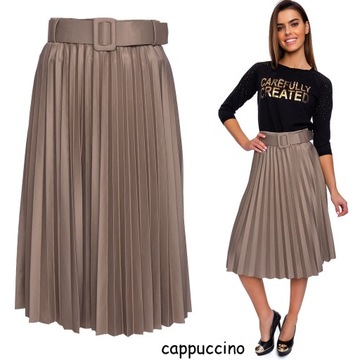 802__размер M_ПЛИССИРОВАННАЯ ЮБКА, РЕМЕНЬ С ЛАСТИКОЙ