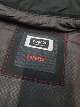BUGATTI Gore-Tex kurtka męska przejściowa czarna 26 XL