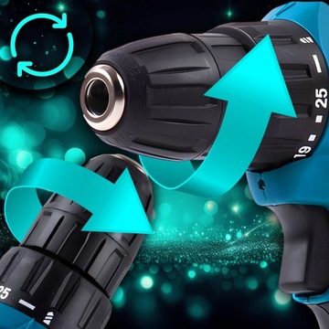 АККУМУЛЯТОРНАЯ ДРЕЛИ-ОТВЕРТКА 24 В, 2 АККУМУЛЯТОРА + НАСАДКИ