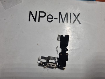 Port USB złącze iPhone 7 czarny ORYG WYMIANA