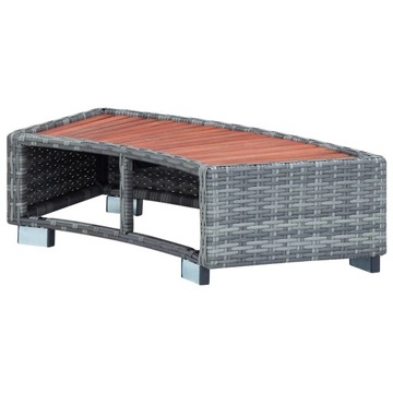 VidaXL Spa Step, Серый, 92 x 45 x 25 см, польский