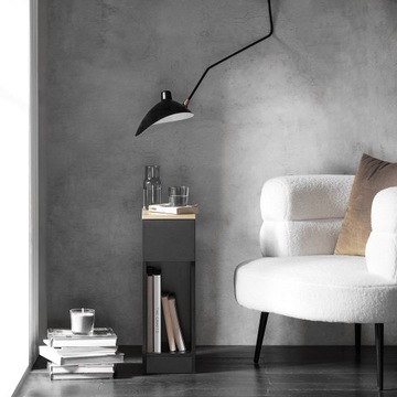 SoBuy Прикроватный столик для гостиной, кофейный прикроватный столик FBT111-SCH