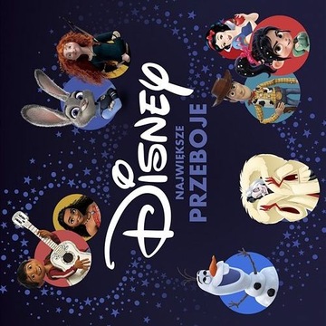 DISNEY NAJWIĘKSZE PRZEBOJE 5 CD BOX MAM TĘ MOC TOP DZIECIĘCE PRZEBOJE BONUS