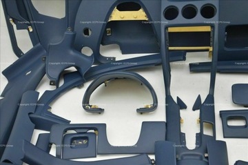 Lamborghini Gallardo Полный синий кожаный салон.