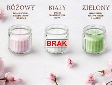 6 szt Świeczka Świąteczna dekoracje na stół prezent Boże Narodzenie ozdoby