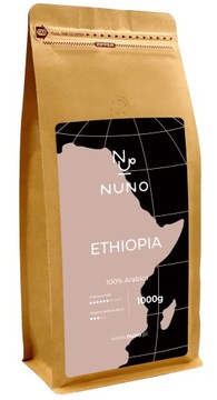 Kawa ETIOPIA świeża 72h OD WYPALENIA Arabika 1kg