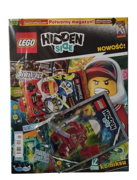 Magazyn LEGO Hidden Side Minifigure Czasopismo - 06/2020- Nawiedzony górnik