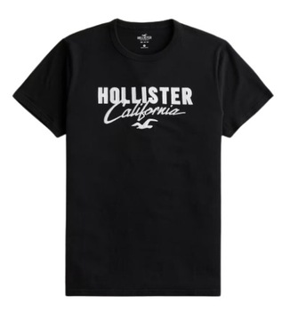 t-shirt Hollister Abercrombie koszulka XL czarna