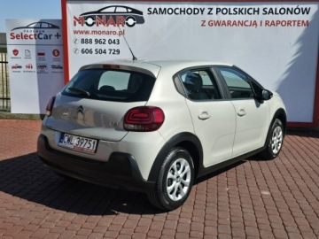 Citroen C3 III Hatchback 1.2 PureTech 68KM 2017 Citroen C3 1.2 Benzyna Perłowy lakier Klimatyzacja Zadbany Zamiana FV-Marża, zdjęcie 5