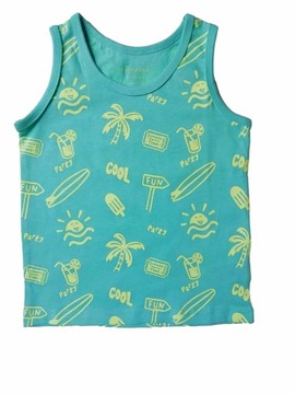 PRIMARK Top chłopięcy z nadrukiem roz 80 cm