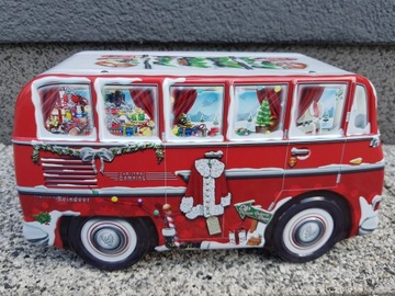 Скидка! Новогодние контейнеры: Дед Мороз + АВТОБУС