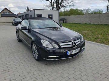 Mercedes Klasa E W212 Kabriolet 200 CGI BlueEFFICIENCY 184KM 2011 Mercedes E 200 Kabriolet Avantagrde FULL OPCJA, zdjęcie 17