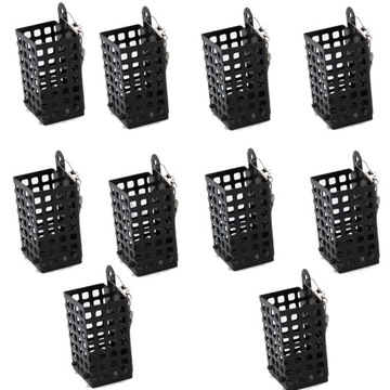 Zestaw 10szt koszyki zanętowe 10szt x 60g KOSZYCZKI z DNEM, idealne feeder