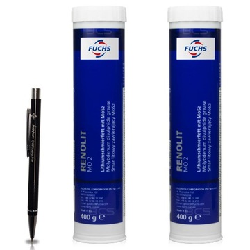 2 x FUCHS RENOLIT MO 2 - SMAR LITOWY - 400g - AUTORYZOWANY DYSTRYBUTOR