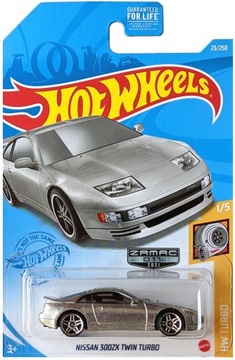 HOT WHEELS NISSAN 300 ZX TWIN TURBO ZAMAC HW TURBO 1/5 1:64 NOWY !!!