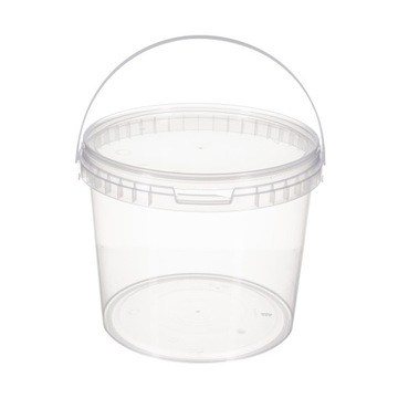 WIADRO WIADERKO PLASTKIKOWE 3L Z POKRYWĄ ATEST