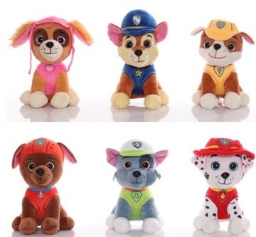 Плюшевый талисман «Щенячий патруль» RUBBLE