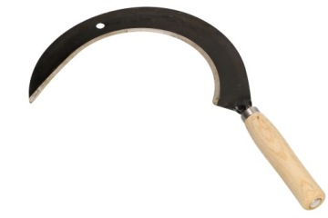 СЕЛЬСКОХОЗЯЙСТВЕННЫЙ СЕРП 235ММ ГЛАДКИЕ РУЧНЫЕ СЕРПЫ