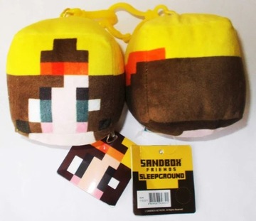 Gadżet Brelok Sandbox Friends Sleepground wzór minecraft