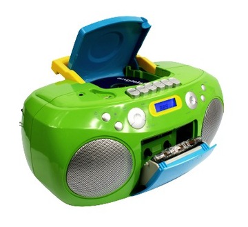 Terris RCA593 PLL CD/MP3-тюнер AudioBookMagnet USB зеленый