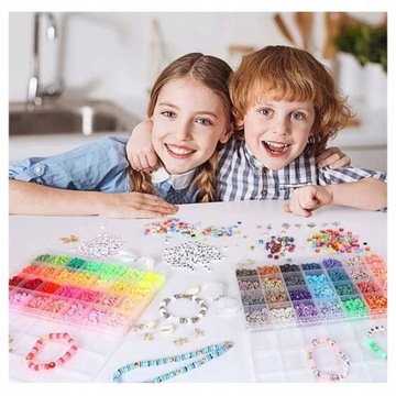 НАБОР ДЛЯ ИЗГОТОВЛЕНИЯ БРАСЛЕТОВ БУКВЫ + БУСЫ 10 000 ПОДАРОК ​​ДЕТЯМ
