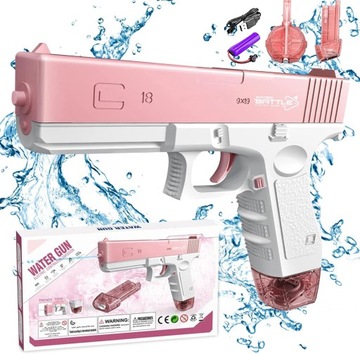 ЭЛЕКТРИЧЕСКИЙ АВТОМАТИЧЕСКИЙ ВОДЯНОЙ ПИСТОЛЕТ GLOCK ВОДЯНОЙ ПИСТОЛЕТ ДЛЯ ПЛЯЖНОГО БАССЕЙНА