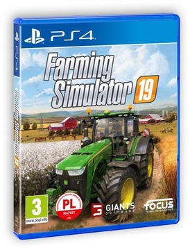 Gra Farming Simulator 19 PS4 FS 19 Rolnictwo
