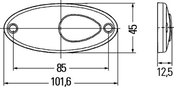 SVĚTLA BOČNÍ 2PS 964 295-057