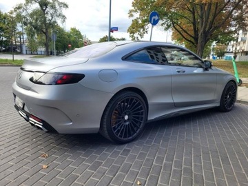 Mercedes Klasa S W222 Coupe AMG S 63 AMG 585KM 2015 MERCEDES-BENZ S63 AMG Coupe, V8 5,5l 585KM * 4X4 / 4Matic * Bogata wersja, zdjęcie 25