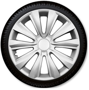 Kołpaki JESTIC Delta 16 cali uniwersalne srebrne