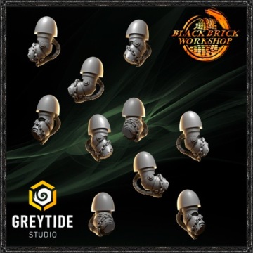 Big Arms Set Big Termi Armor - Bity do blatów/DnD/GURPS