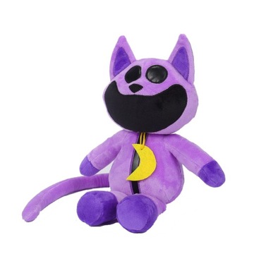 MASCOT Smiling Critters Plush, Catnap Plush Plush Toy, фиолетовый кот