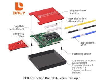 Отдаленный модуль BMS 13S 60A 210A 48V 54,6V Li-ION IP67
