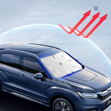 ЗОНТИК СОЛНЦЕЗАЩИТНЫЙ ДЛЯ АВТОМОБИЛЯ ОКОННЫЙ КОВРИК