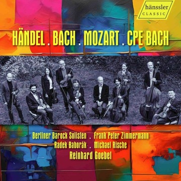 Bach Berliner Barock Solisten Frank Peter Zimmermann 6CD Haenssler