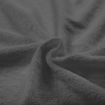 Prześcieradło frotte z gumką antracyt 90x200
