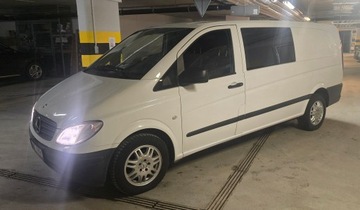 Mercedes Vito W639 Kombi Facelifting 122 CDI 224KM 2010 Mercedes-Benz Vito 120cdi extra long 6 osób brygadówka hak automat, zdjęcie 1
