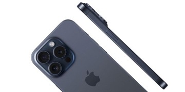 Смартфон Apple iPhone 15 Pro | 8 ГБ ОЗУ | 128 ГБ ПЗУ | Синий Титан