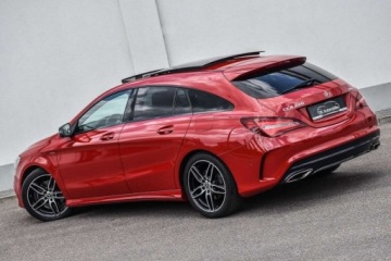 Mercedes CLA C117 Shooting Brake Facelifting 2.0 220 184KM 2017 Mercedes-Benz CLA CLA 220 4-MATIC 184KM Shooting-Brake AMG Panorama Salon, zdjęcie 9