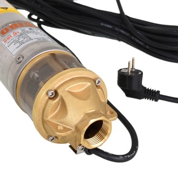 ПОГРУЖНОЙ НАСОС 4 ДЮЙМА SKM150 КАБЕЛЬ 15 1100 Вт 11 бар