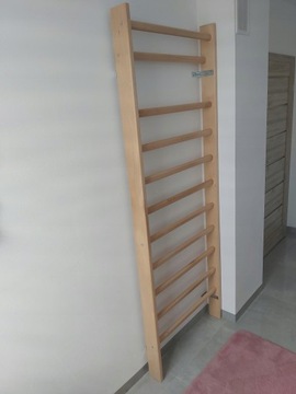 Drabinka drewniana Gimnastyczna do ćwiczeń DREMAR Standard 215x65 cm