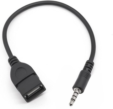 ADAPTER PRZEJŚĆIÓWKA JACK 3.5mm AUX do USB 2.0 OTG